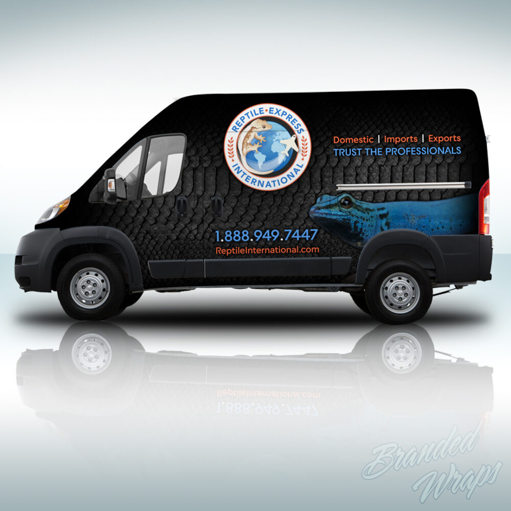 Reptile Express Branded Wraps