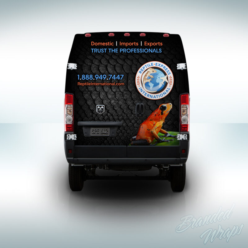 Reptile Express Branded Wraps